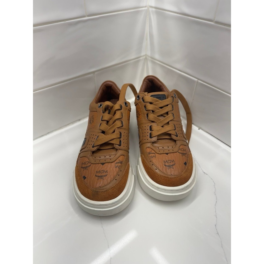 MCM Neo Terrain Sneakers visetos In cognac